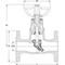 Rayon heating patent valve Series: 12.071 Type: 2432 Cast iron Flange PN16
